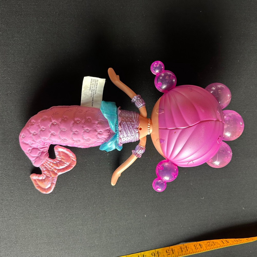 Lalaloopsy Pink Purple Mermaid Bubble Doll - Picture 6 of 9